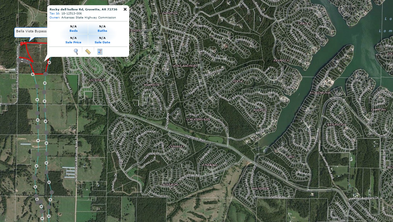 Bella Vista Lot Map Bella Vista Lots And Land
