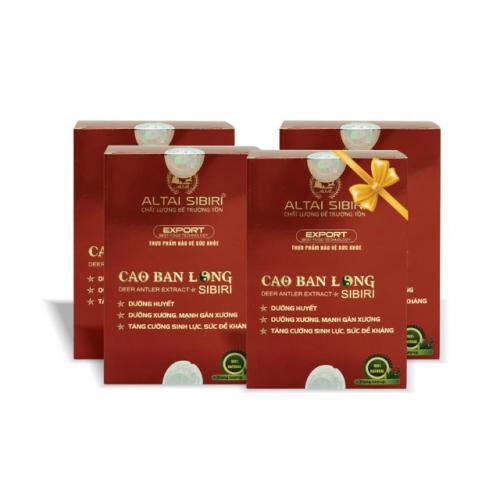 Combo 03 Hộp Cao Ban Long Sibiri (50g) Tặng 1 Hộp Cao Ban Long Sibiri (50g)