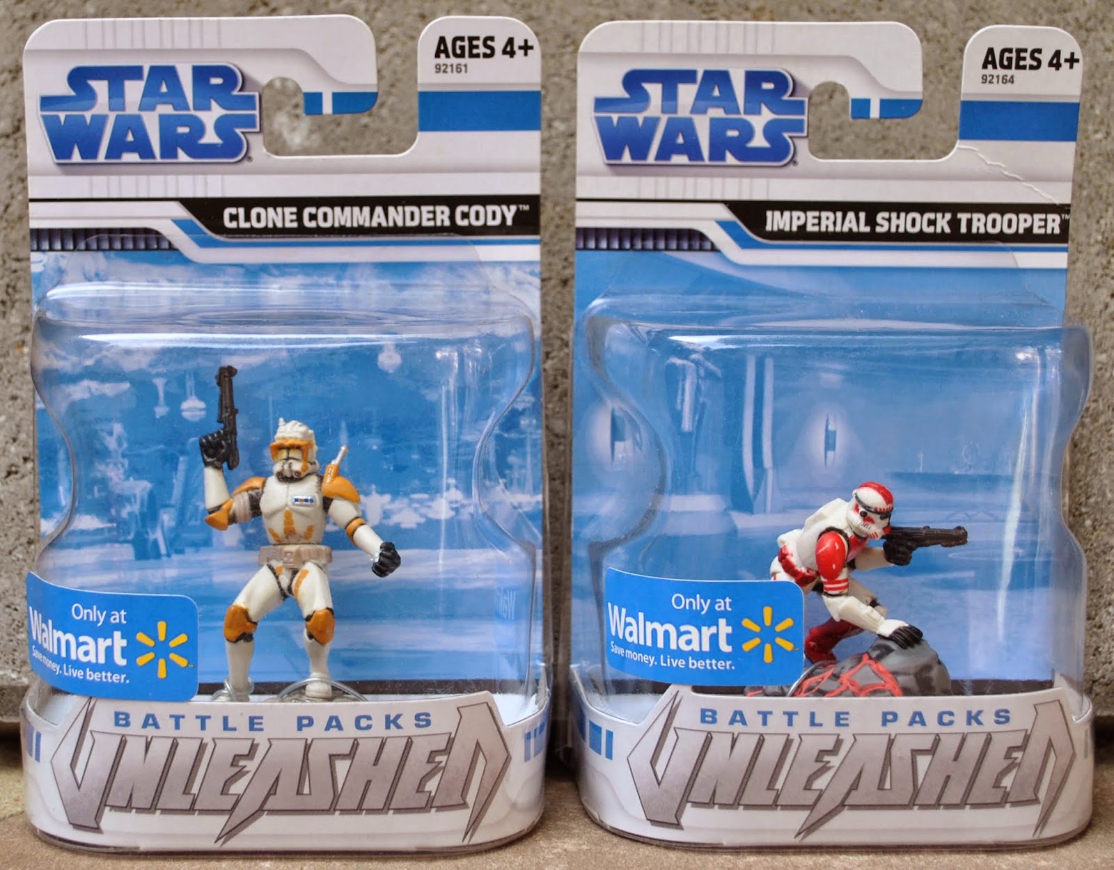 Fantasy Toy Soldiers: HASBRO: Star Wars Unleashed Battle Packs