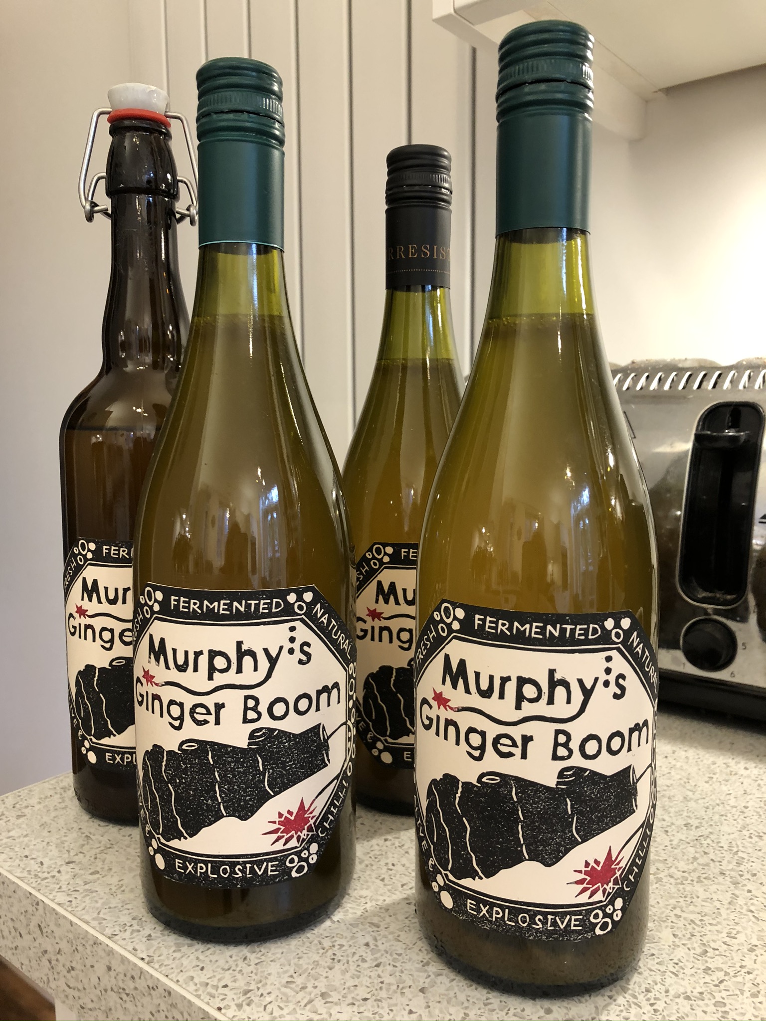 Carolyn Murphy - Printmaker: Labels for home-made ginger beer?