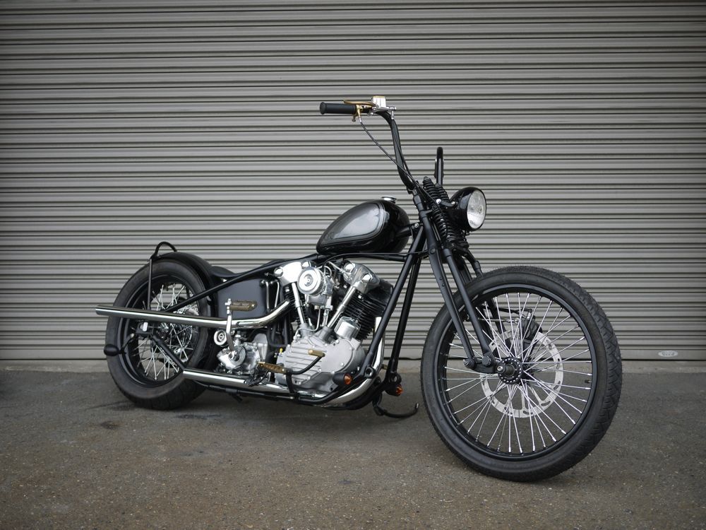 Hell Kustom Harley Davidson Knucklehead By Decont Customs