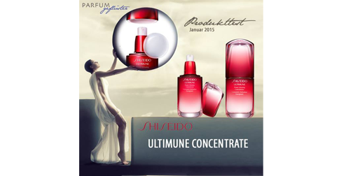  Produkttest Januar 2015 Shiseido Ultimune Concentrate