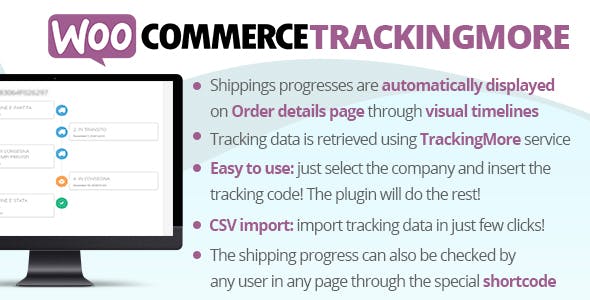 WooCommerce TrackingMore v4.1 WooCommerce TrackingMore v4.1