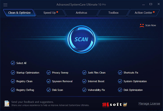 Advanced SystemCare Ultimate 10 offline setup file Free Download Advanced SystemCare Ultimate 10 offline setup file Free Download