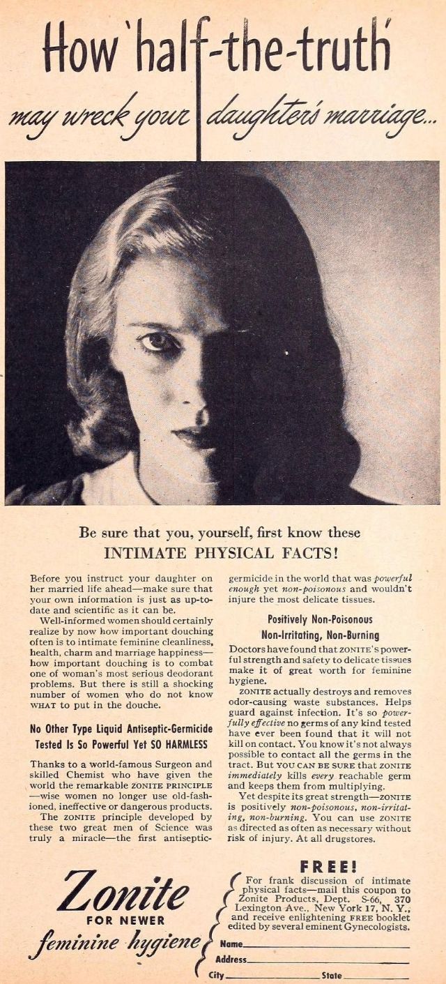 Vintage advertisements that preyed on women s need for marital security 1910 1960 - 7