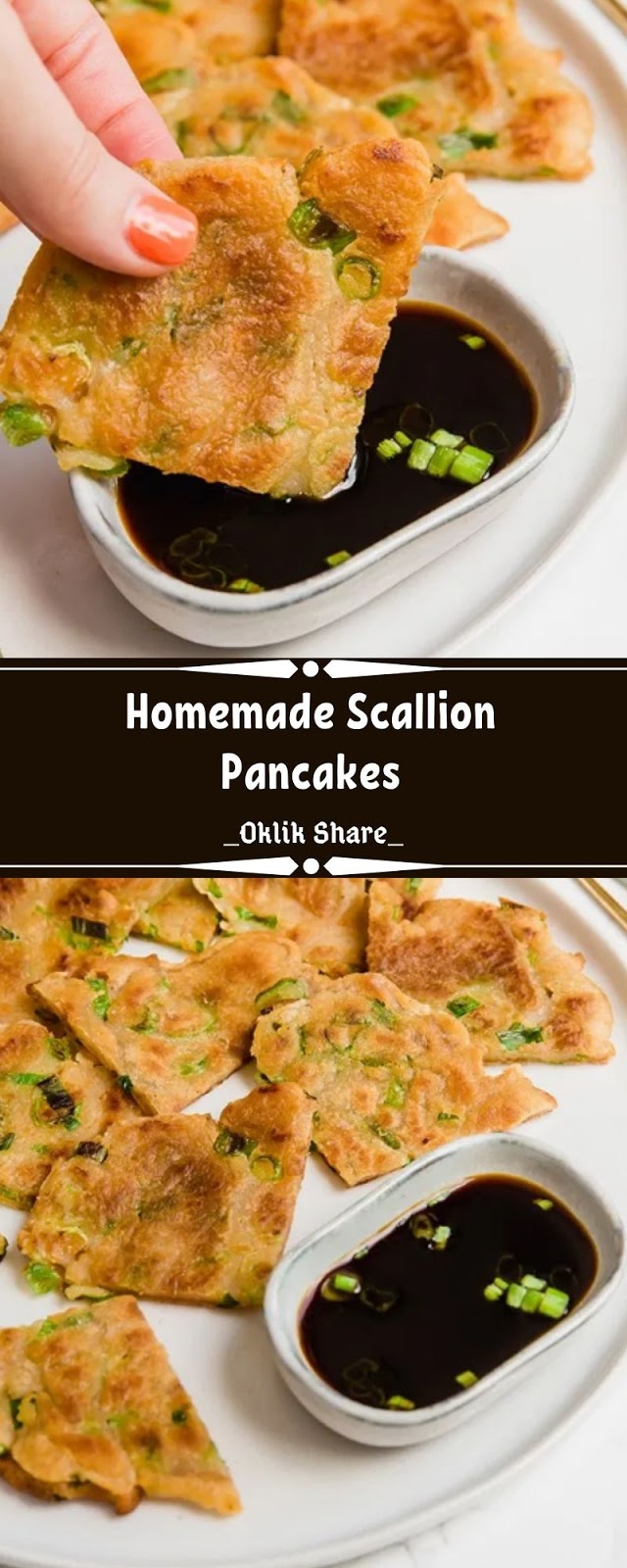 Homemade Scallion Pancakes