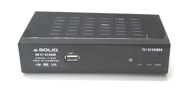 Buy SOLID HDT2+S2-6600 HD DVB-T2 / DVB-S2 / DVB-C Combo Decoder Satellite  TV Receiver in India