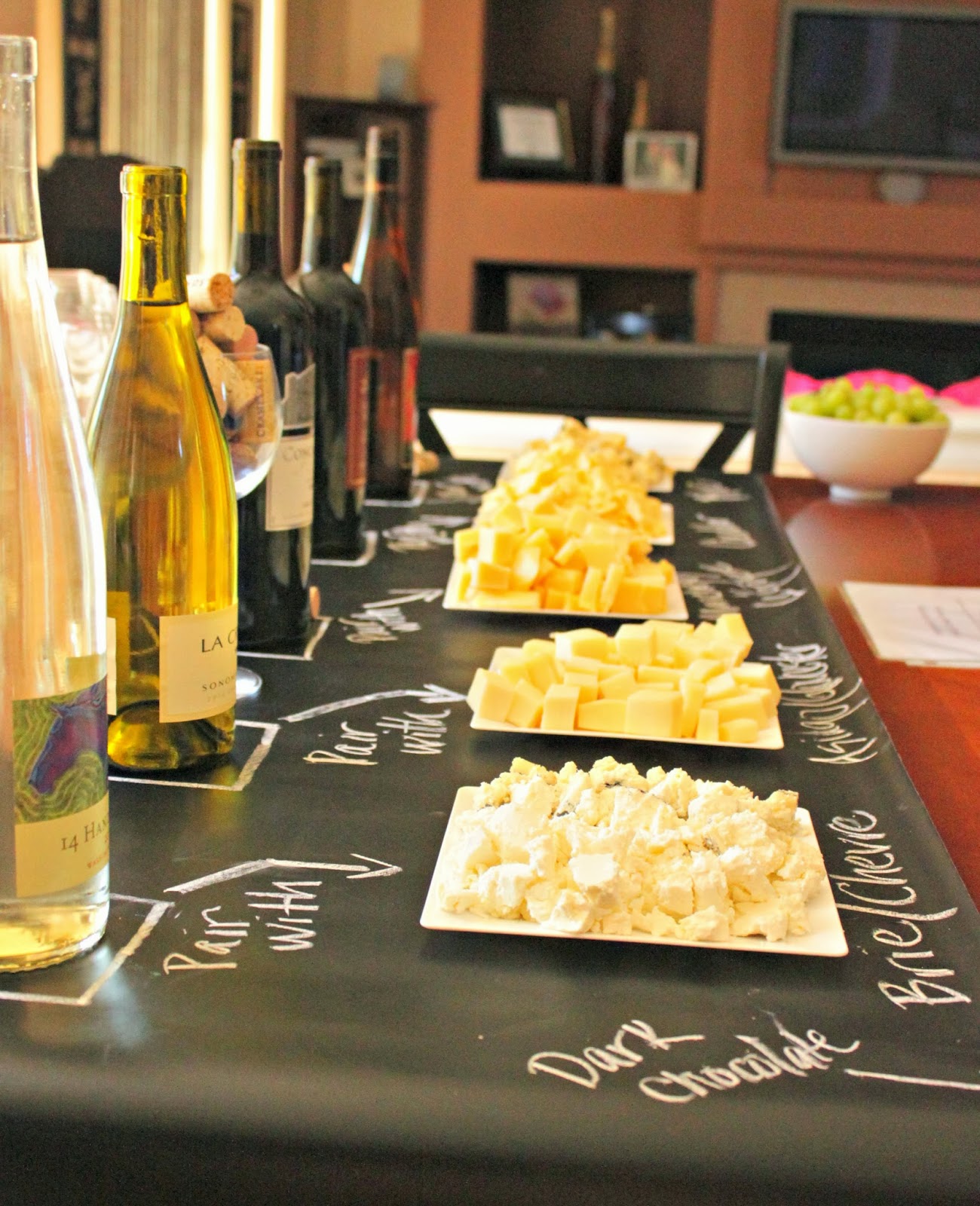 Sew Much Sunshine [to the square inch] Wine & Cheese Party Golden