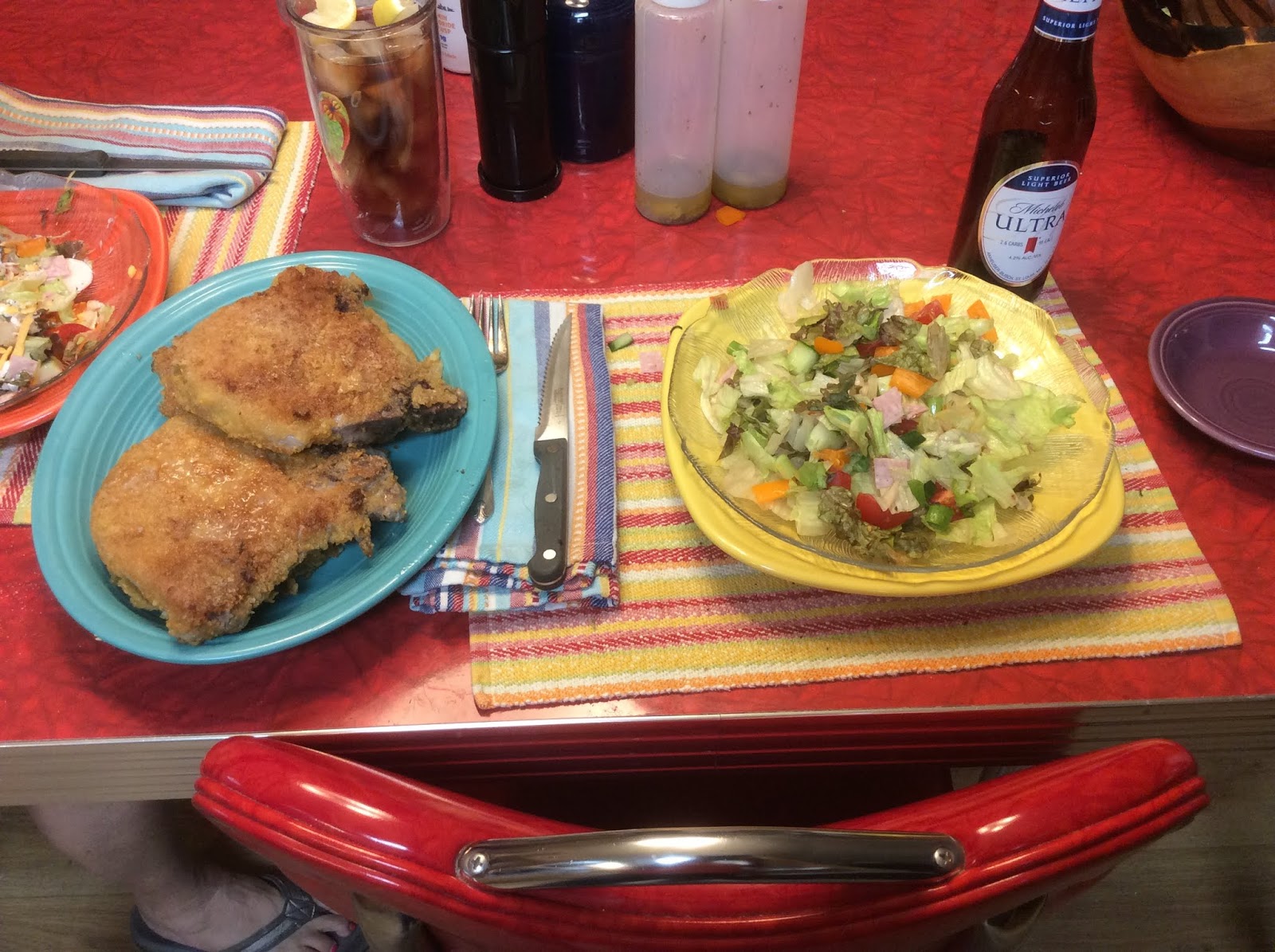 KILL IT CUT IT UP AND COOK IT CORN FLAKE PORK CHOPS