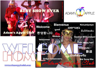 Welcome Home Adam's Apple Gay Club Chiang Mai