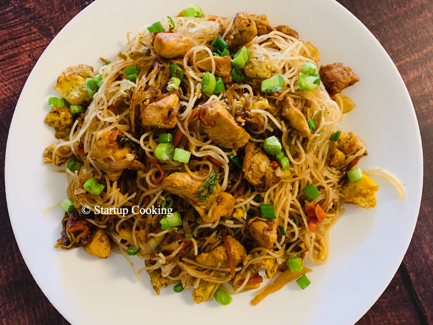 Chicken Rice Noodles Recipe Singapore Chicken Noodles Startup Cooking