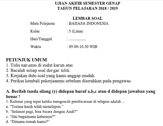 Contoh Soal Essay Sistem Komputer Kelas 11 Semester 2 - Bright Ideas