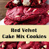 Red Velvet Cake Mix Cookies