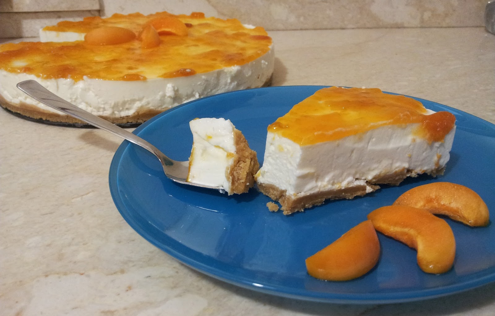 Torta fredda allo yogurt, ricetta light Curry & Caramello