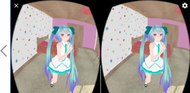 Mira a Miku Hatsune bailando en esta aplicación de Realidad Virtual (VR) para Smartphones y tablets con Android