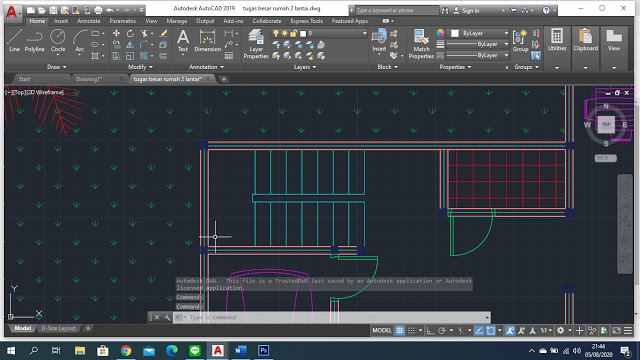 Tutorial Cara menggunakan Perintah Offset di AutoCAD