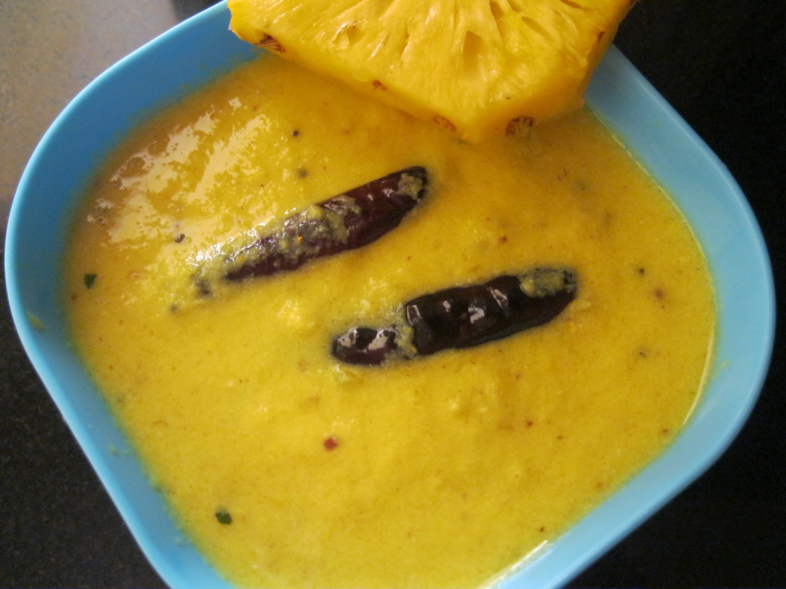 Pineapple Pachadi
