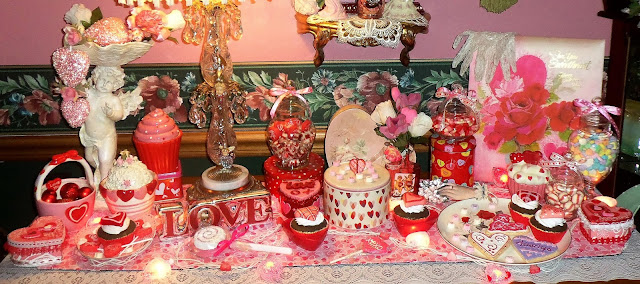 DEBBIE-DABBLE BLOG: Dining Room Valentine Buffet, 2017