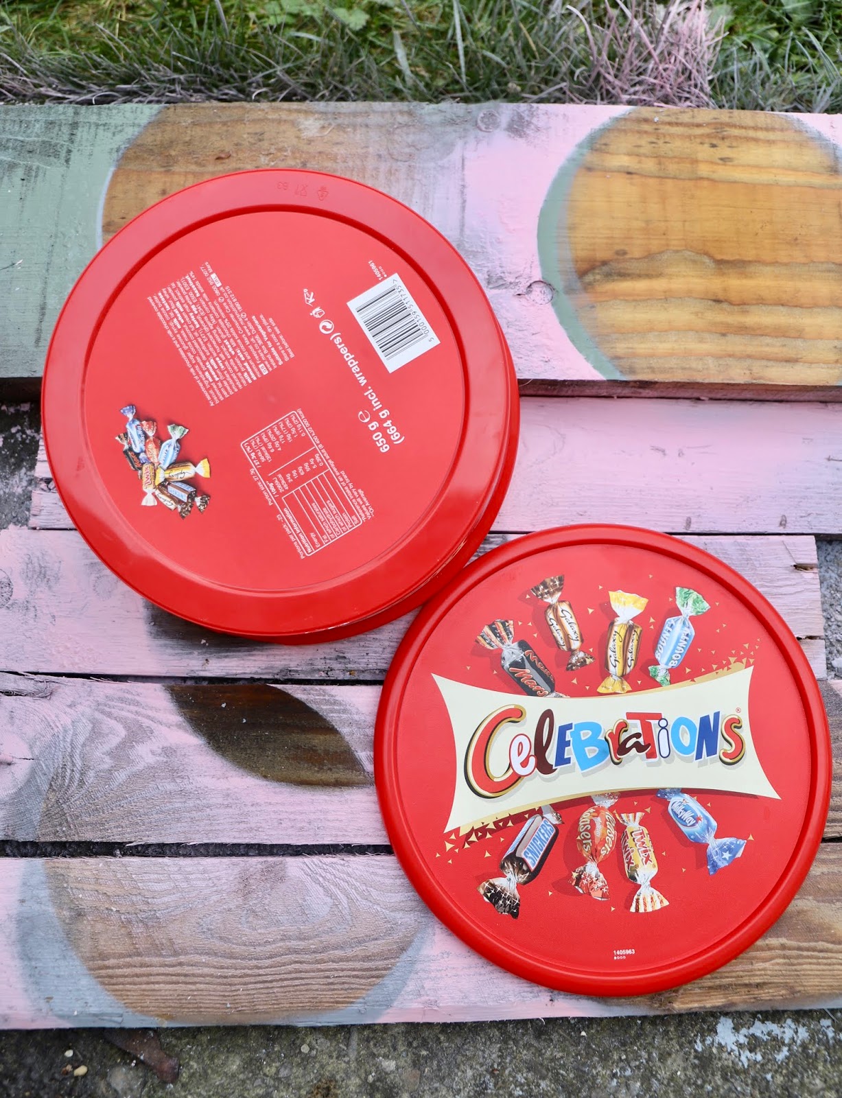 How to recycle plastic sweet tins into gift boxes Dainty Dress Diaries