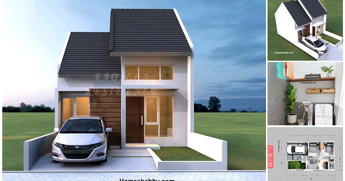 Denah Rumah Type 36/60 Rumah Subsidi Type 36 60 Desain
