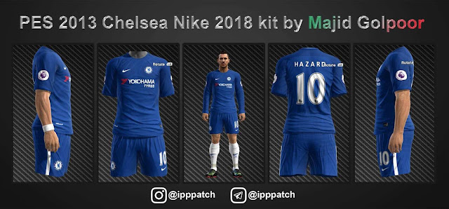 chelsea kit pes 2013