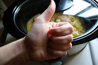 thumbs up to crockpot cooking!