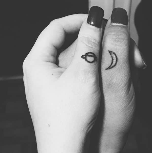 25 dicas de tatuagens de amizade super fofas para fazer