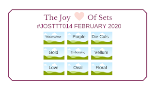 The Joy of Sets Tic Tac Toe Challenge Grid for February 2020 - #JOSTTT014