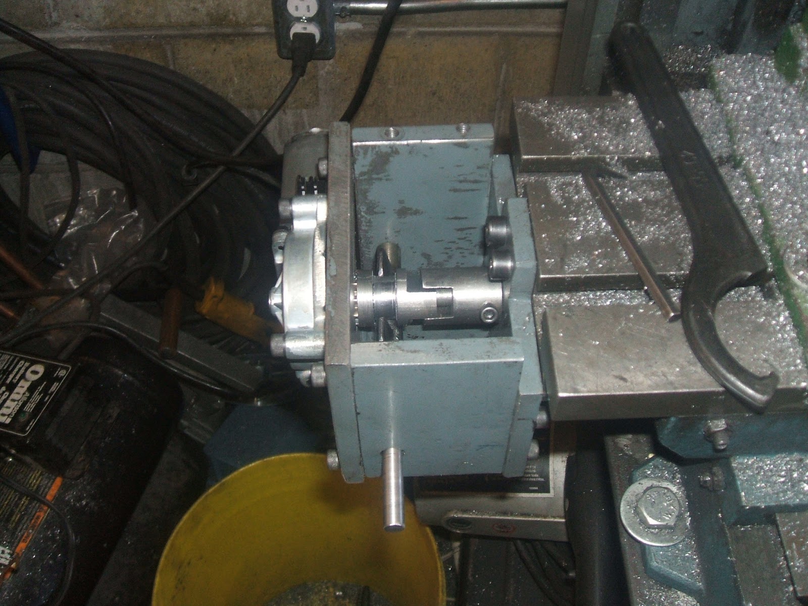 Home Made Table Power Feed for Mill Home Made Table Power Feed for