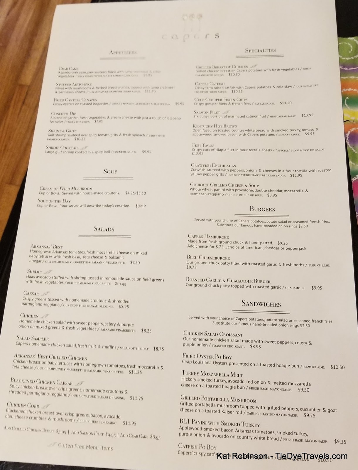 Tie Dye Travels with Kat Robinson Author, Arkansas Food Historian, TV