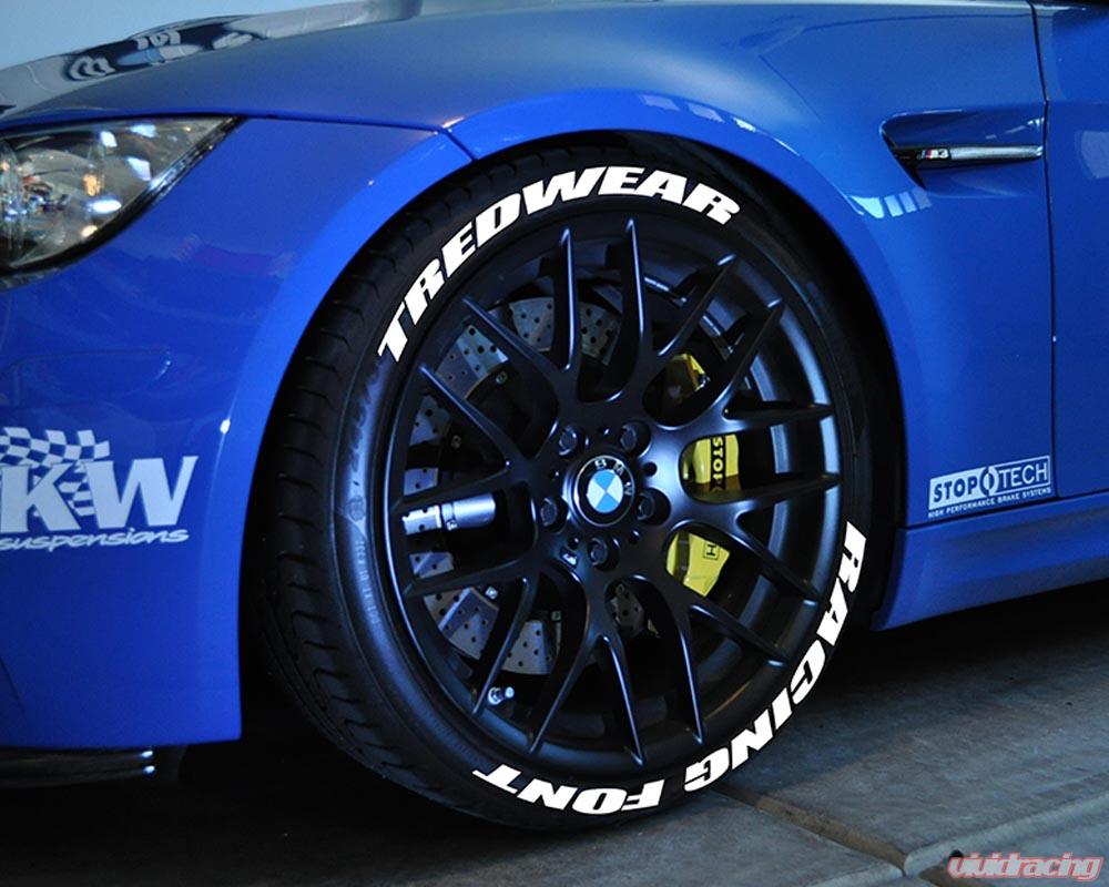 White Letter Tires Thankyou Letter