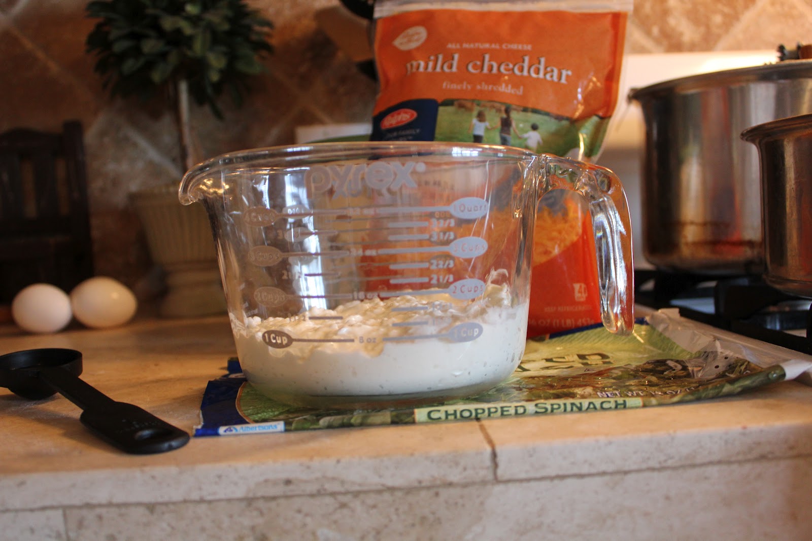The Schuyler Family: Josh, Sarah and the Kids: Spinach Cheese Bake and