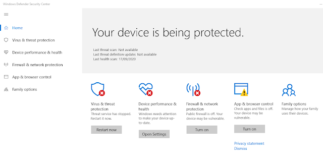 Disable Virus & Threat Protection Windows 10 Permanent