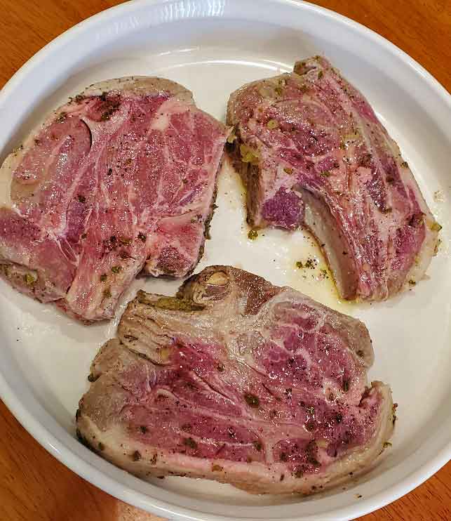 Lamb with Lemon Garlic Marinade What's Cookin' Italian Style Cuisine