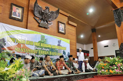 Jelang Pergantian Tahun, Bupati Nur Arifin Minta Doa Para Tokoh Lintas Agama