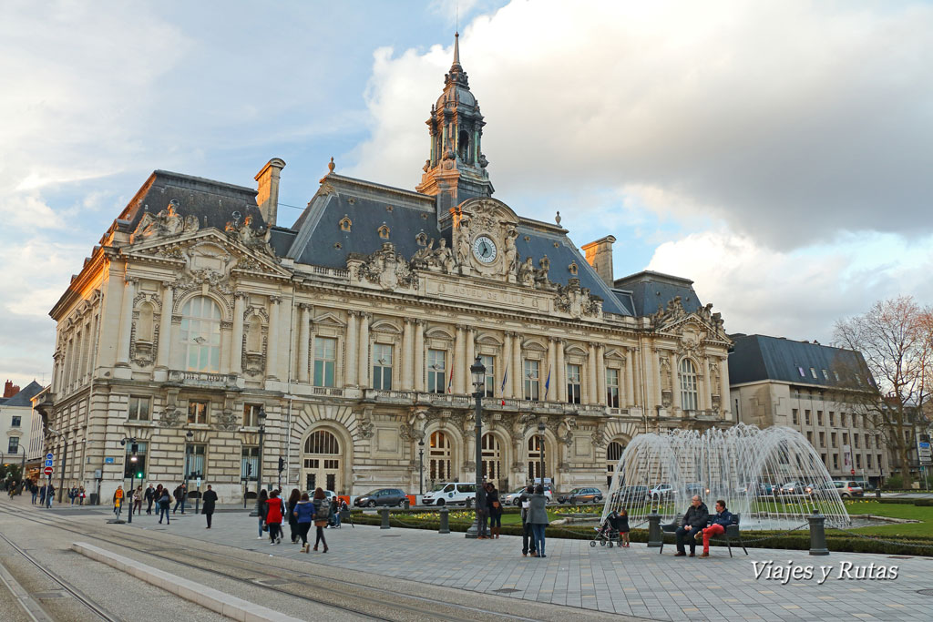 Ayuntamiento, plaza Jean Jaurés, Tours