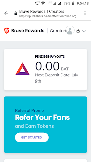 (Loot Deal)Brave Browser Offer - Rs.300 Every Month+Refer