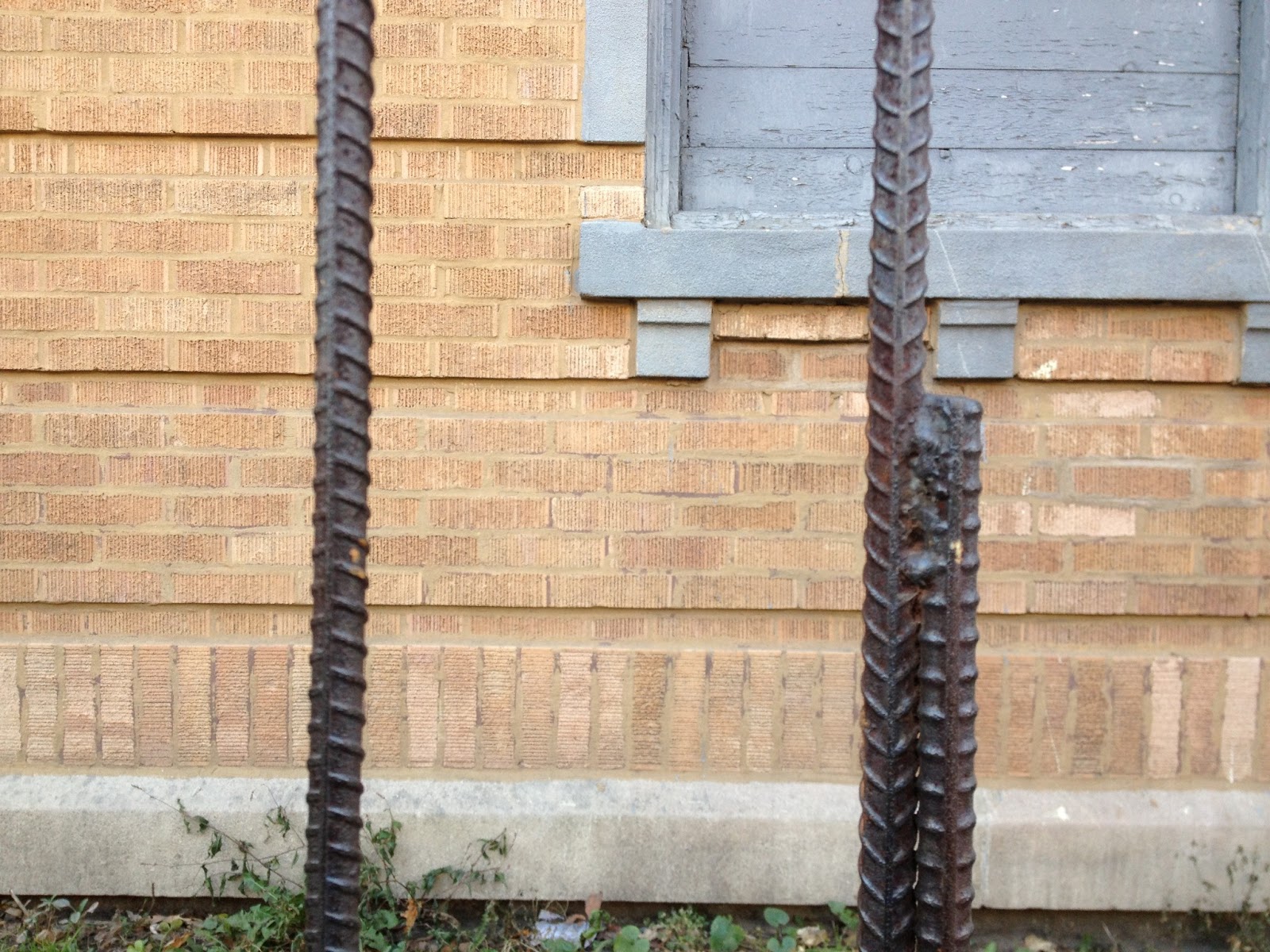 Chevanston Rogers Park Fence Made Out Of Welded Rebar.