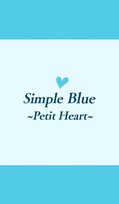 Simple Blue ~Petit Heart.~