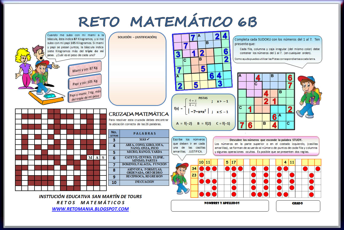 Mario Vio En Facebook El Siguiente Reto Matemático retomania.blogspot.com