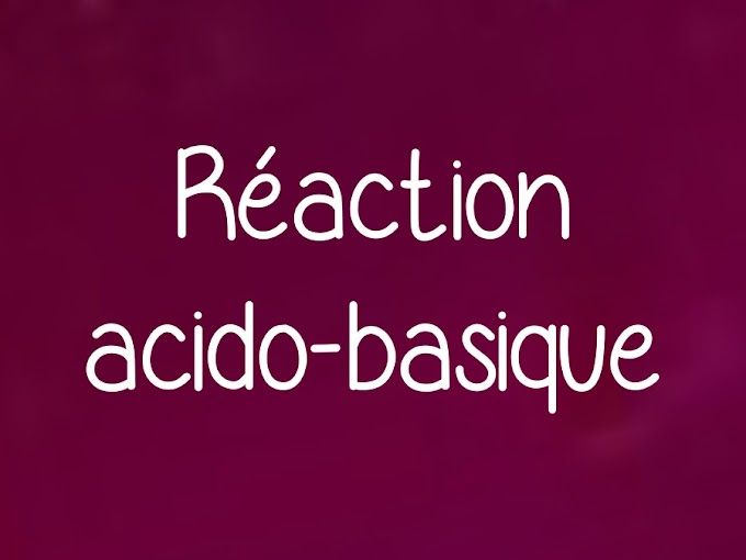 Reaction acido basique definition