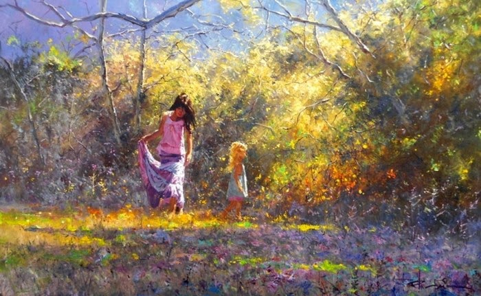 Художник-импрессионист. Robert Hagan