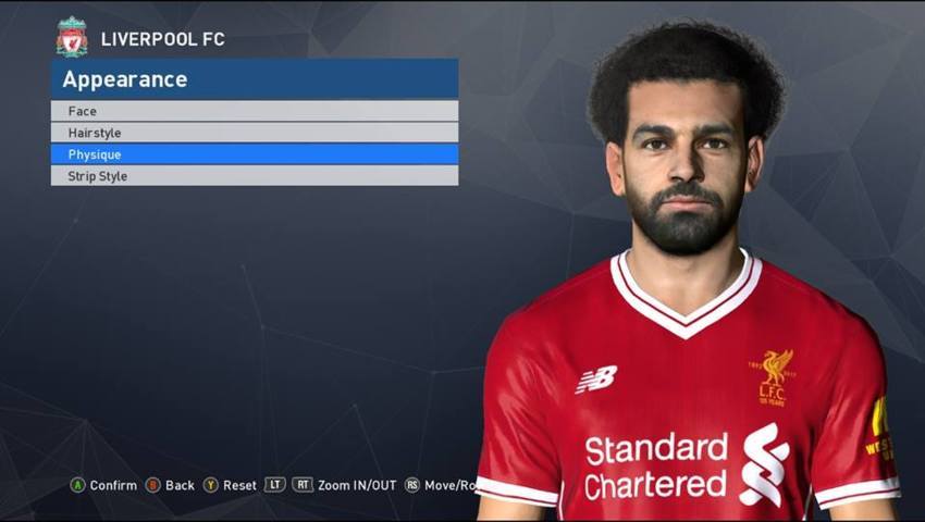 Face Mohamed Salah (FINAL) - PES 2017 - PATCH PES | New ...