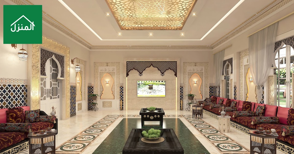 نماذج ديكورات مجالس رجال عربية 2021 نماذج ديكورات مجالس رجال عربية 2021