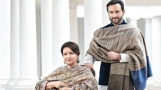 sharmila tagore with saif ali khan saif ali khan worried for his mother sharmila tagore