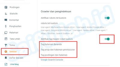 Cara Mengatasi Masalah Meta Tag Noindex Halaman Arsip, Label, dan Search