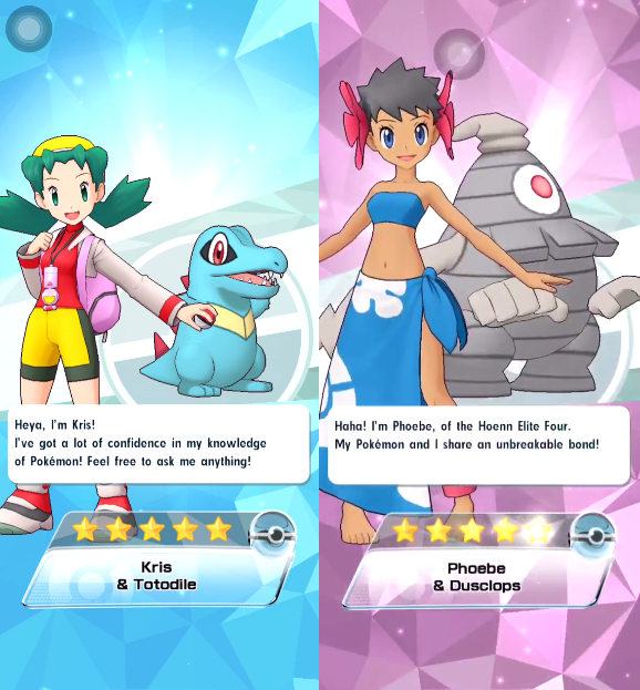 Pokemon Masters 5-star Sync Pair Scout