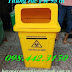 Thùng rác y tế 95 lít màu vàng chứa chất thải nguy hại lây nhiễm