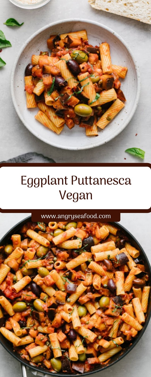 Eggplant Puttanesca Vegan Eggplant Puttanesca Vegan