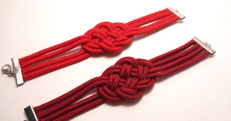 COMO UNA PULSERA NUDO MARINERO